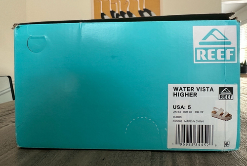 Reef Women's Water Vista Higher Sandals - Size US 5.0 - Color Cloud/ White - Picture 6 of 7