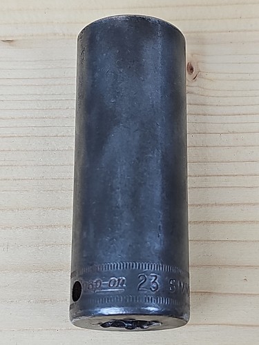 Snap On Tools SIMM230 23mm Metric Deep Impact Socket, 1/2" Drive, 6 Point, USA - Bild 3 von 8