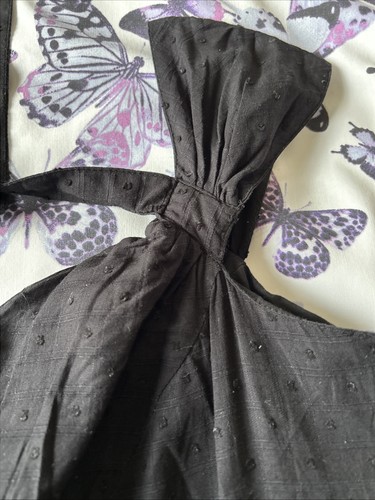 Vestido Hell Bunny Vixen Negro Rock-a - Billy Sin Mangas. Busto de aproximadamente 48 pulgadas. - Imagen 11 de 19