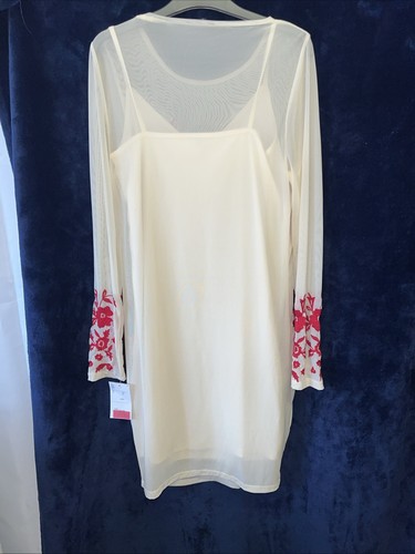 Ladies New, Lovely Stretchy, Knee Length River Island Dress Size 12 - Picture 9 of 12