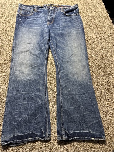 AE AMERICAN EAGLE LOW RISE SLIM BOOT 38X30 MENS JEANS - Picture 3 of 4