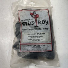 Stud Boy Superlite Double Backer Black 48/PK - 0 STUD BOY Snow