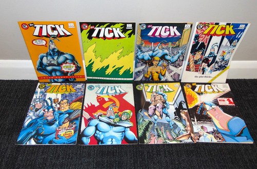 New England Comics The Tick #1-8 A New England Comic - 1988- Fourth Edition - Picture 3 of 14