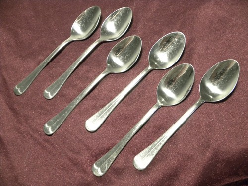 SPIRIT OF AMERICA 6 Teaspoons WF Washington Forge Stainless KOREA - Picture 1 of 3