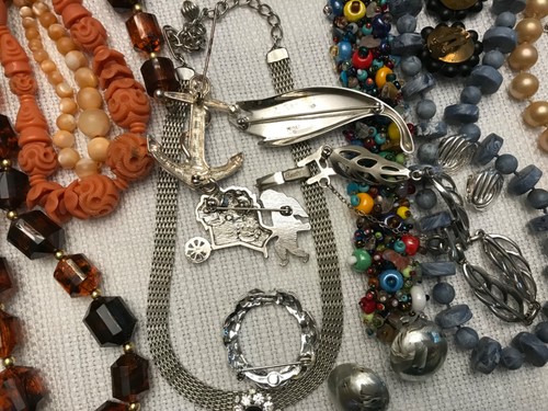 Vintage Schmuck Konvolut! Crown Trifari, Sarah Cov, Barclay, Brighton, BEREBI & mehr! - Bild 18 von 24