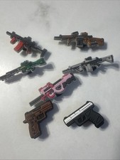 Shoe Charms Guns Lot Of 7 NEW Open Box