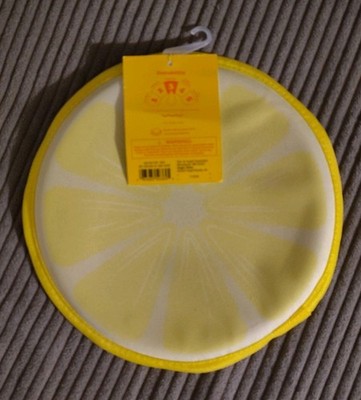 Sun Squad Lemon Flying Disc Dog Toy Silicone Foam Polyester - New