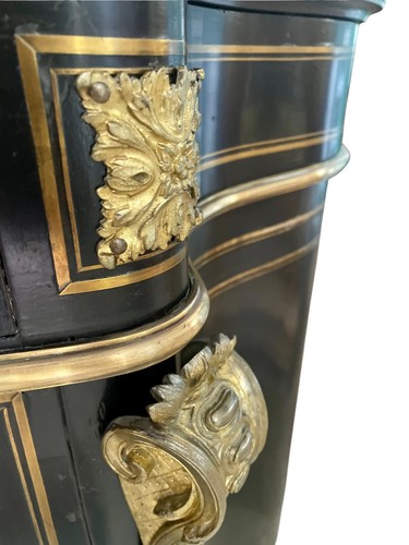🏛️ Straordinario Mobile Francese Napoleone III - XIX Sec. - bronzi dorati - Picture 17 of 24