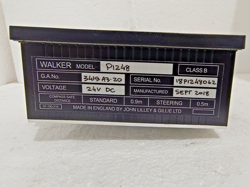 WALKER P1248 LOG SPEED DATA DISPLAY JHON LILLEY & GILLIE - Picture 4 of 10