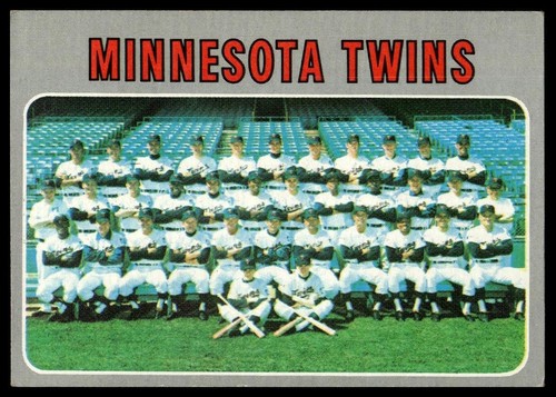 1970 Topps #534 Minnesota Twins