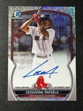 2023 Bowman Chrome - Mega Box Chrome Mojo Ceddanne Rafaela #BCMA-CR (AU, RC)
