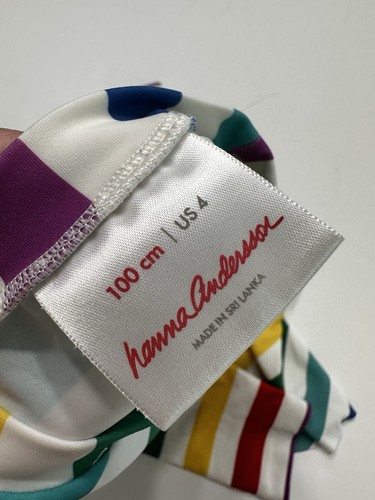 Hanna Andersson Girls 4T 100Cm Rainbow Fruit Swimsuit Set Of 2 - Picture 9 of 9