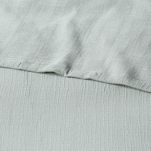 Threshold Cotton Matelasse Coverlet Solid Lightweight Fabric, Teal Green, King - Picture 3 of 3