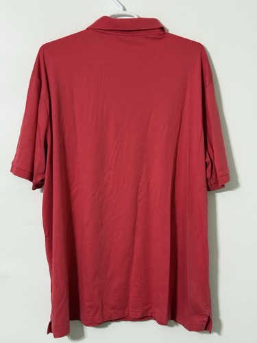 Polo Ralph Lauren Shirt Men 4XLT Red Short Sleeve Flesh Pony Soft Touch - Picture 3 of 5