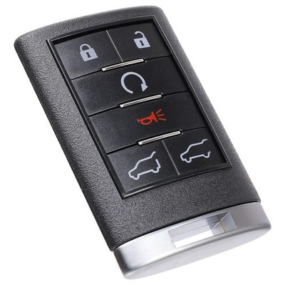 NPAUTO Key Fob Compatible with Caddilac  2.64 x 1.61 x 0.55 inches, black 