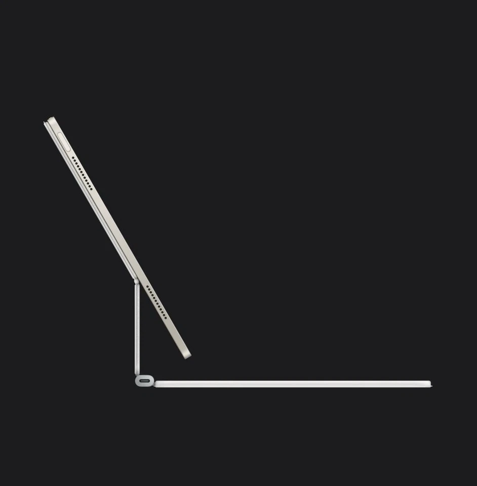 Teclado Apple Magic para iPad Air 13 polegadas branco - Imagem 3 de 4