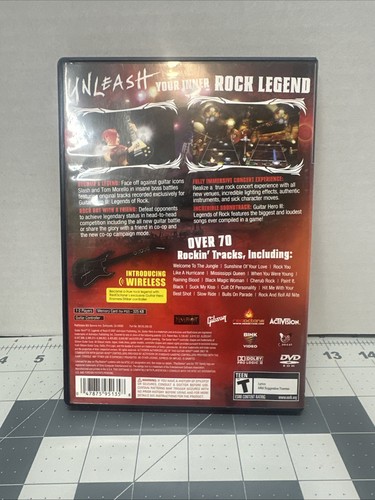 Guitar Hero III 3 Legends of Rock (PlayStation 2 PS2) CIB Complete! - Picture 4 of 4
