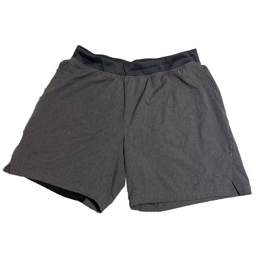 Skora Qwick-Dry Shorts Running Brief Liner Gray Men's Size Large Drawsting