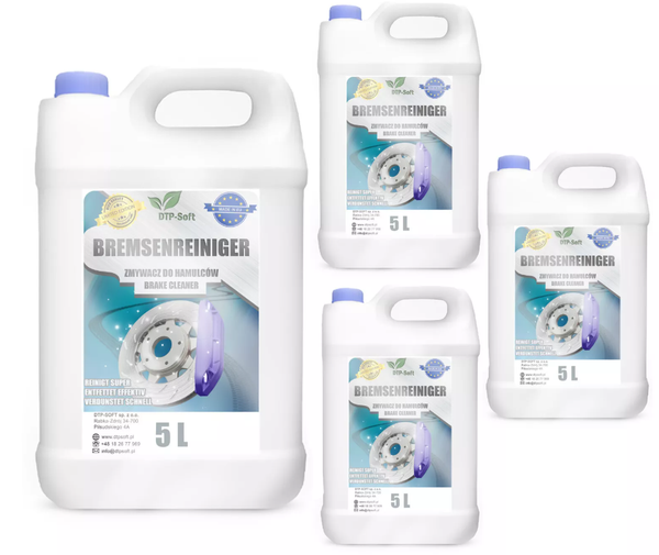 20L Bremsenreiniger Teilereiniger Entfetter Montagereiniger TOP 4 X 5 Liter-image