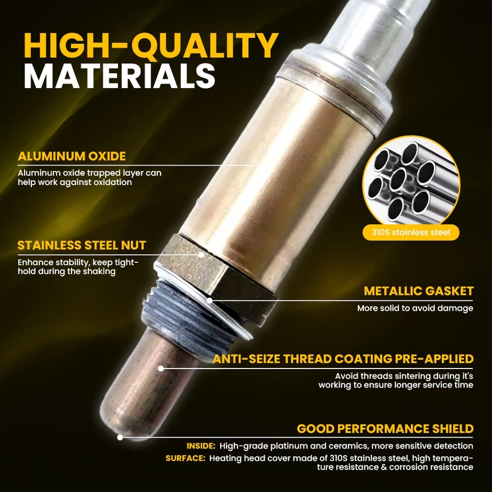 4-40X Up Downstream O2 Sensor For 2002-2004 Land Rover Freelander 2.5L MHK100930 - Image 3 of 4