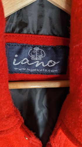 Le Jackets - Mickey Mouse rote bestickte Collegejacke - Größe XL - Bild 8 von 15