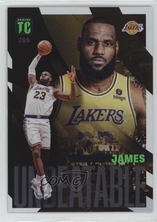 2023-24 Panini NBA Top Class - Unbeatable LeBron James #269
