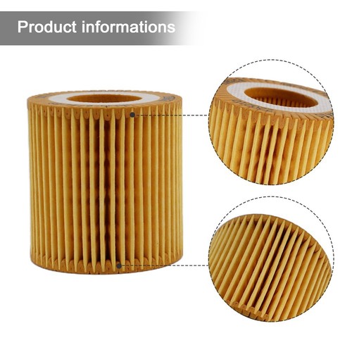 Engine Oil Filter Oil Filter High Quality Yellow BB3Q-6744-BA Direct Fit - Picture 3 of 12