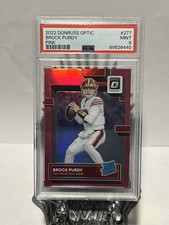 2022 Panini Donruss Optic - Rated Rookie Brock Purdy #277 Pink Prizm ❗️PSA  9❗️