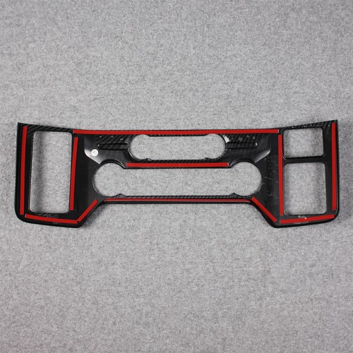 Fit for Ford F-150 2021-2025 F150 Front Dashboard Panel Cover Trims Carbon Fiber - Picture 7 of 9