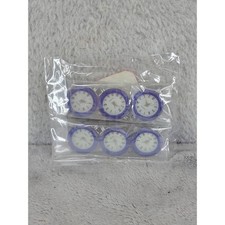 6 Pcs Watch Movement Whole Replacement Purple Tone for Crafting DIY