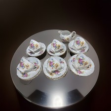 grosvenor bone china jackson & gosling tea set for six