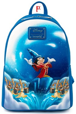 Loungefly Disney Fantasia Sorcerer's Apprentice Mickey Mouse Mini Backpack LE