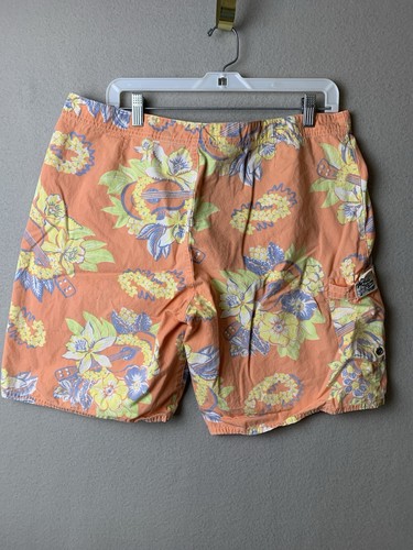 Polo Ralph Lauren Board Shorts Para Hombres 34 Natación Hawaiana Floral Guitarra Vacaciones - Imagen 2 de 8