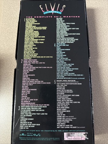 Elvis Presley The Complete 50s Masters Box Set 5 CD Featuring Iconic Tracks 658 - Imagen 2 de 8