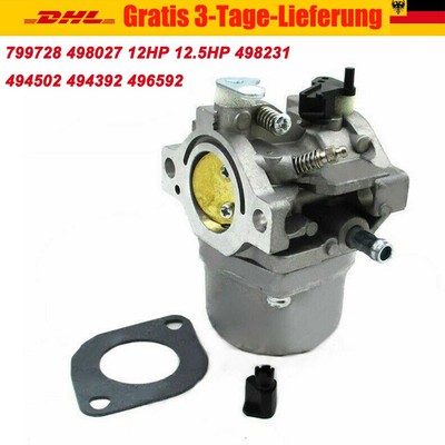 Vergaser Carb Für Briggs & Stratton 12.5Hp Vergaser Motor Kit 799728 499161