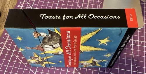 TOASTS FOR ALL OCCASIONS 200 Reasons To Raise Your GLASS Sean Kelly NIB e90 - Bild 3 von 10