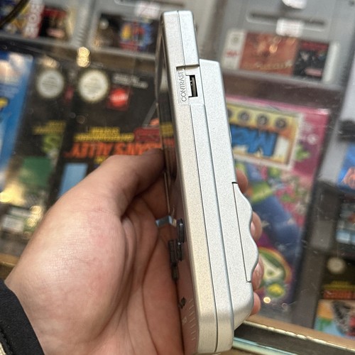 Silver Gameboy Light Console + Manual • MGB-101 • Game Boy • TESTED/WORKING! - Bild 11 von 15