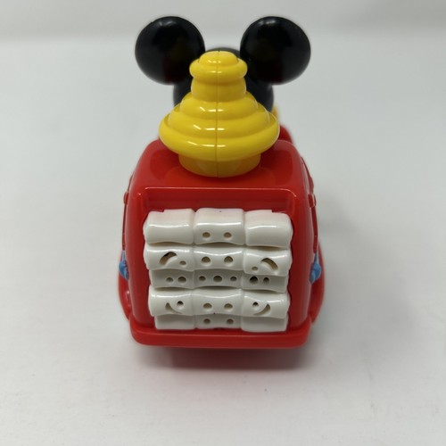 Vtech GO GO SMART Wheels Disney Mickey Mouse Red Fire Truck - Picture 4 of 6
