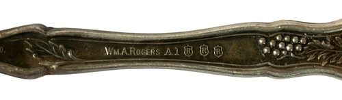 Vintage Silver Plate Rogers La Concorde 4 Dinner Forks & 4 Teaspoons Grape 1910 - Picture 8 of 10
