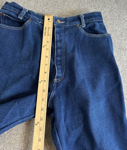 VINTAGE STOCKTON OF DALLAS 16 Wide Leg High Rise RANCH JEANS Rockabilly Western - Picture 13 of 16