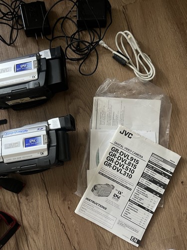 JVC GR-DVL510U Lot of 2 Camcorder VCR Player Video Untested **SEE PICS & READ - Picture 4 of 19