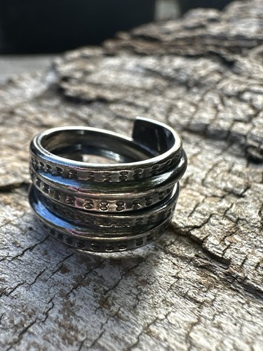 Anillo David Andersen Saga Plata Esterlina Noruega Noruego De Colección 2608 - Imagen 3 de 8
