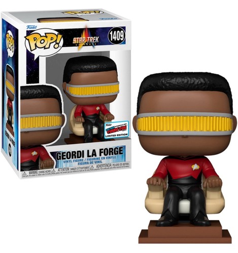Funko POP! Geordi La Forge #1409 Star Trek Universe NYCC 2023 Exclusive - Picture 5 of 6