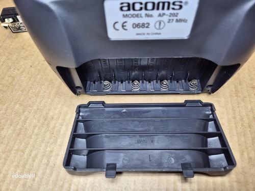 Acoms Techniplus AP-202 Transmitter & Receiver Set AM 27MHz 2CH For Tamiya RC - Picture 17 of 21