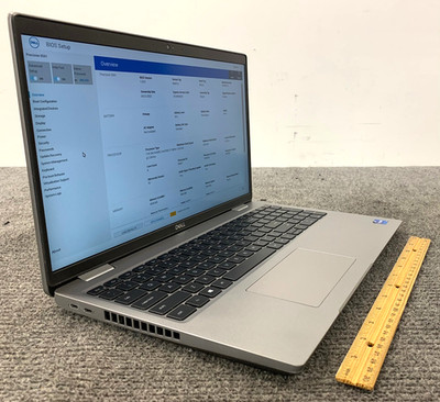 Dell Precision 3561 15.6'' i7-11th, No RAM/Storage, Admin Password, Boots to BIOS