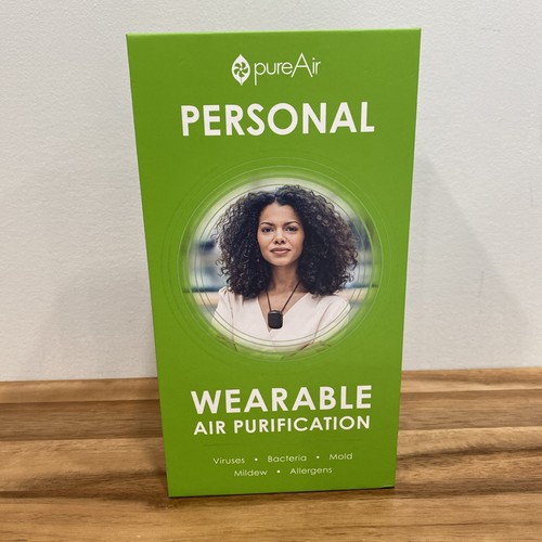 PureAir Personal Wearable Air Purification Green-tech Environmental New Open Box - Picture 1 of 8