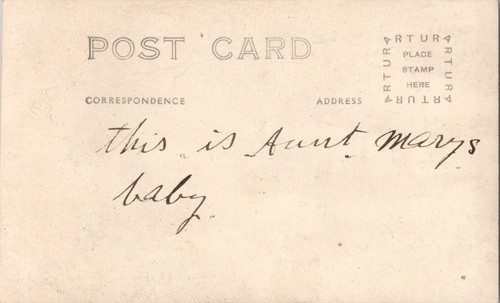 Lot of 9 RPPC Black & White Postcards Men, Women, Children Could Maybe Related - Picture 7 of 19