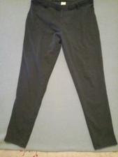 Faded Glory Women's Black Jaggings Jeans XXL/ 20 Elastic Waist Straight Leg