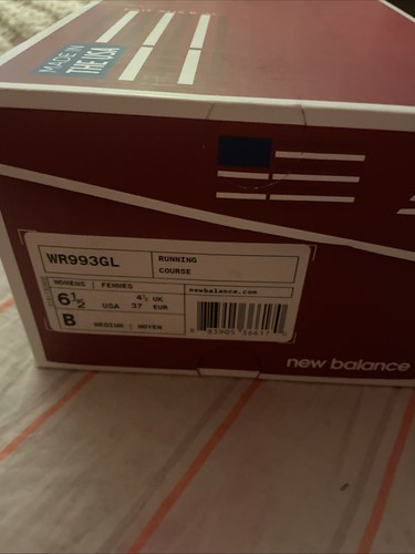 New Balance Wmns 993 Made In USA 'Grey' WR993GL New Size 6.5 B - Picture 10 of 11