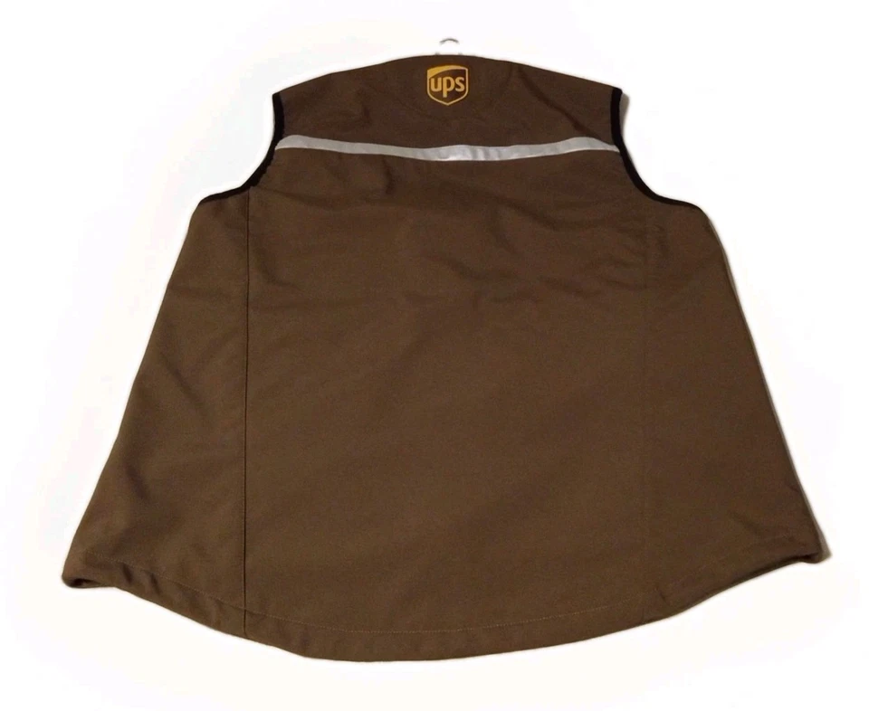 NEW UPS Weargaurd United Parcel Service Freight  L Vest - Image 2 of 4